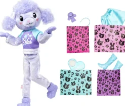 BARBIE- POUPEE CUTIE REVEAL CANICHE