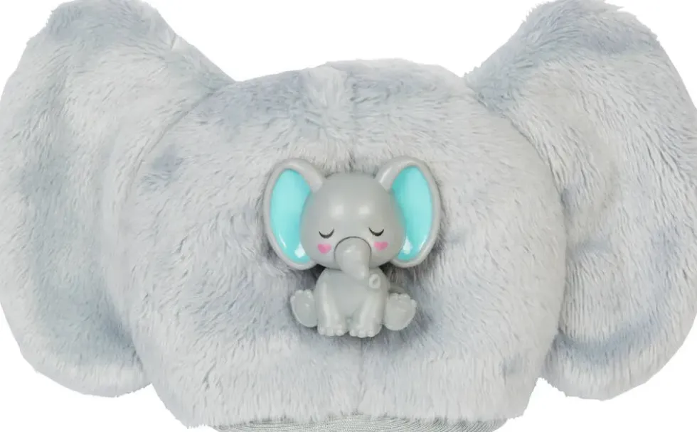 BARBIE - POUPEE CUTIE REVEAL SERIE JUNGLE AVEC ELEPHANT