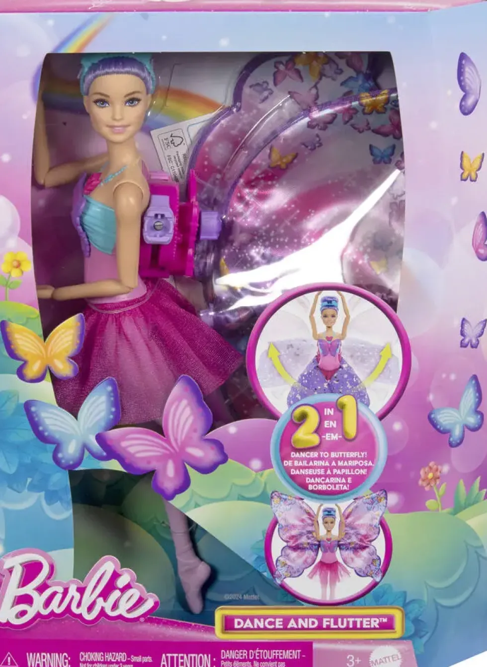 BARBIE - POUPEE DANSEUSE PAPILLON