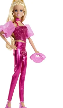 BARBIE -POUPEE DELUXE STYLE METALI-ROSE