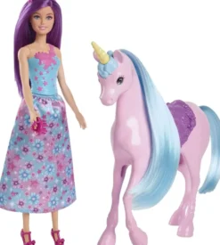 BARBIE POUPEE ET LICORNE