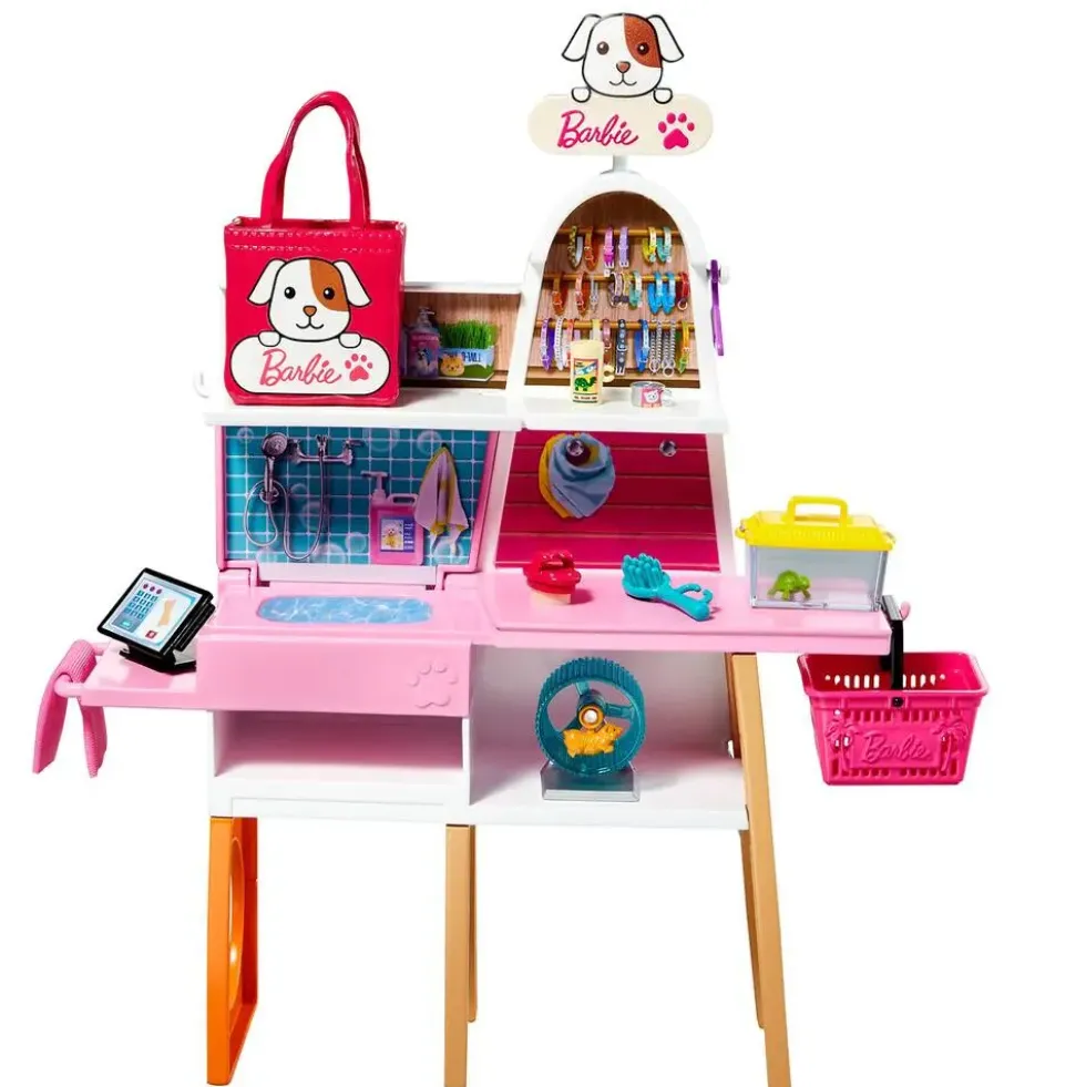 BARBIE - POUPEE ET SON ANIMALERIE