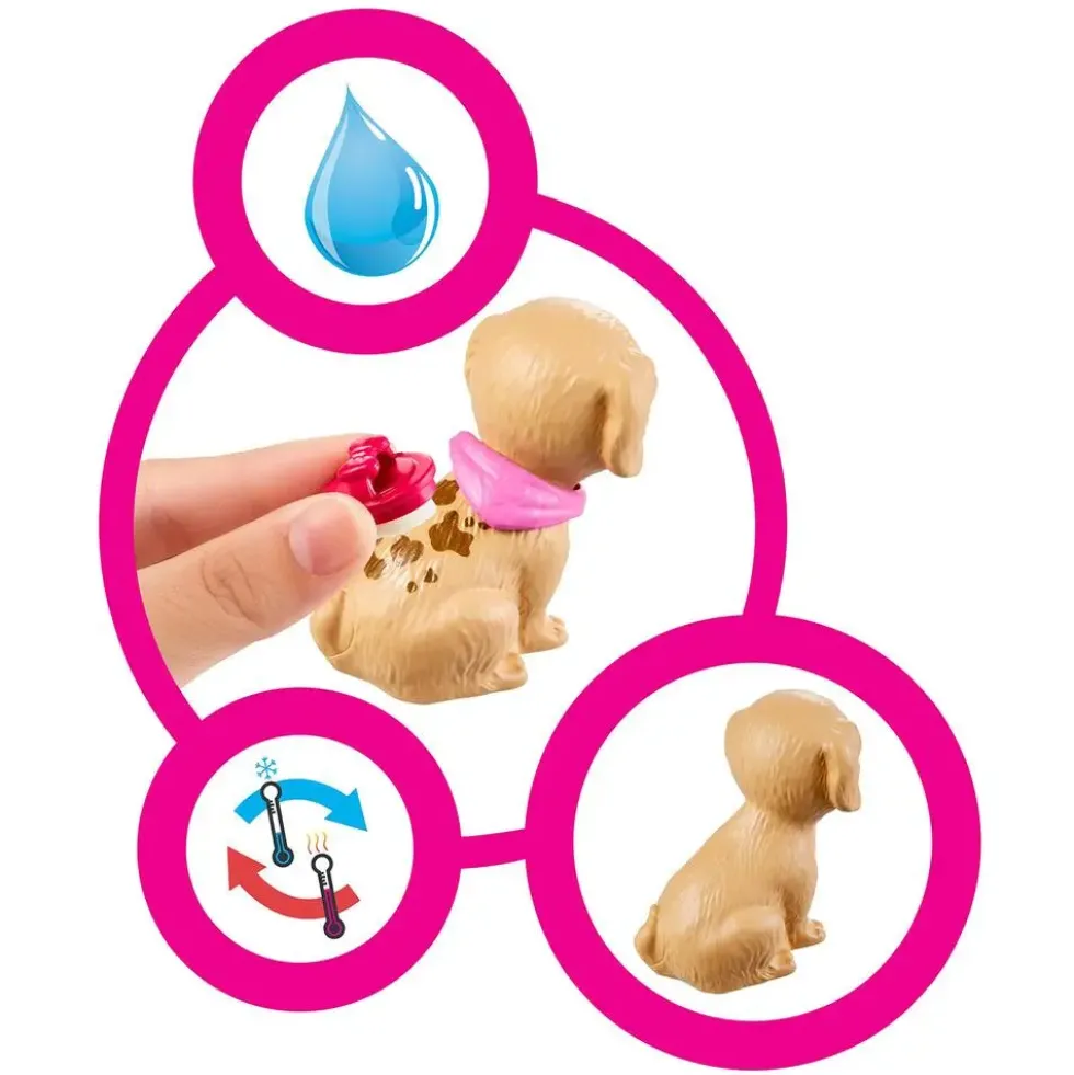 BARBIE - POUPEE ET SON ANIMALERIE