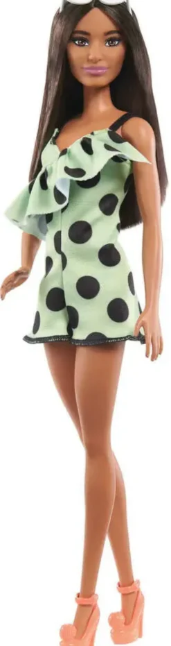 BARBIE - POUPEE FASHIONISTA COMBI VERTE