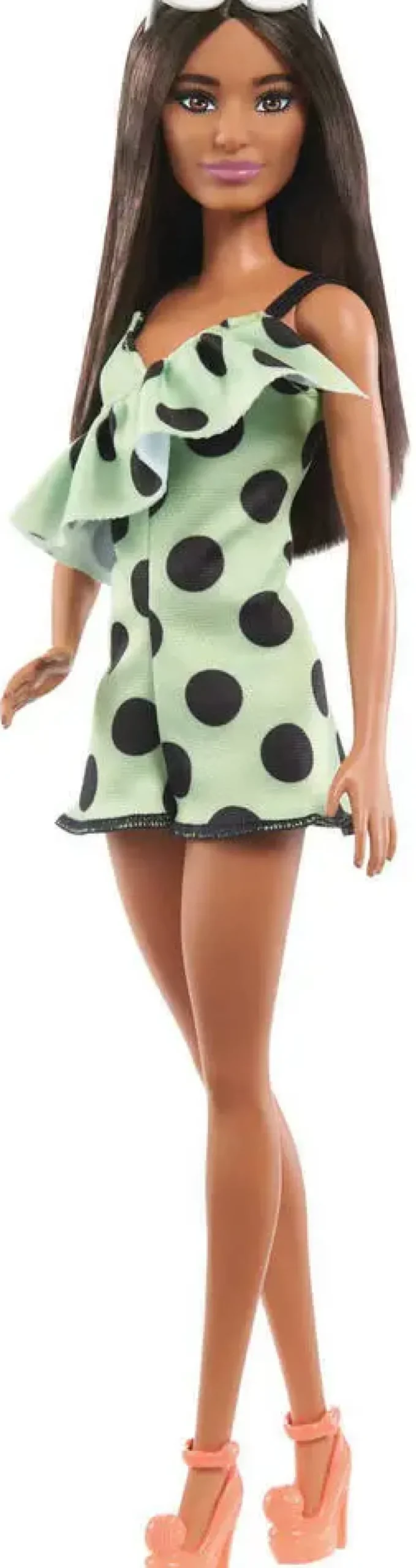 BARBIE - POUPEE FASHIONISTA COMBI VERTE