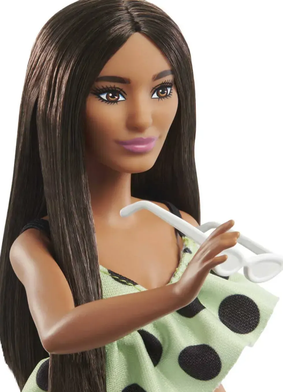 BARBIE - POUPEE FASHIONISTA COMBI VERTE