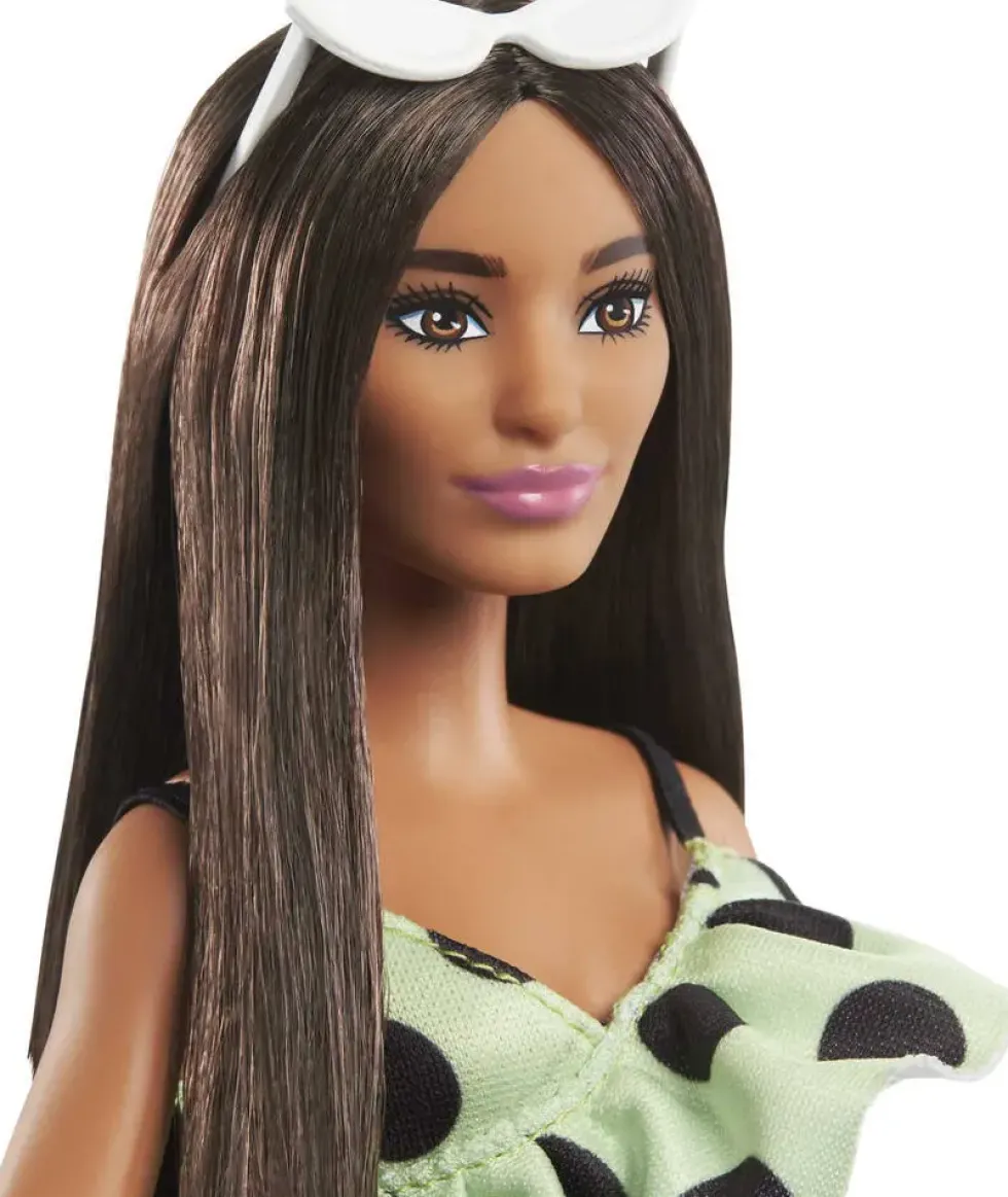 BARBIE - POUPEE FASHIONISTA COMBI VERTE
