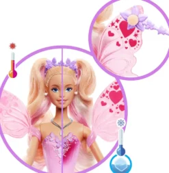 BARBIE - POUPEE FEE COULEURS MAGIQUES