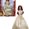 BARBIE - POUPEE JOYEUX NOEL CHATAIN