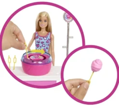 BARBIE® - POUPEE - LE STAND DE BARBE A PAPA