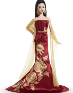 BARBIE POUPEE NOUVEL AN CHINOIS