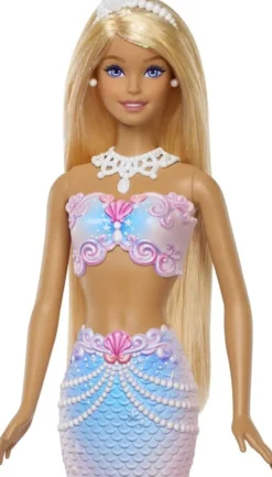 BARBIE POUPEE SIRENE BULLES MAGIQUES