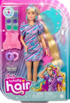 BARBIE - POUPEE - ULTRA-CHEVELURE CHEVEUX BLONDS 21.6 CM