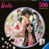 BARBIE -PUZZLE ROND 500 PIECESL'ICONE DU STYLE DEPUIS 1959