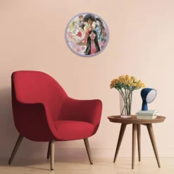 BARBIE -PUZZLE ROND 500 PIECESL'ICONE DU STYLE DEPUIS 1959