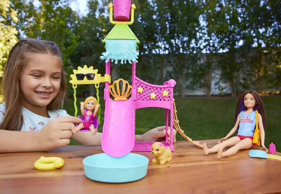 BARBIE - SKIPPER PREMIERS JOBS COFFRET PARC AQUATIQUE