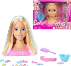 BARBIE - TETE A COIFFER BLONDE