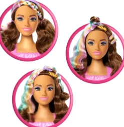 BARBIE - TETE A COIFFER BRUNE