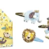 6 BARRETTES EXOTIC ANIMALS