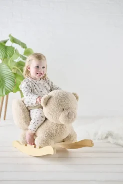 BASCULE OURS TEDDY BRUN