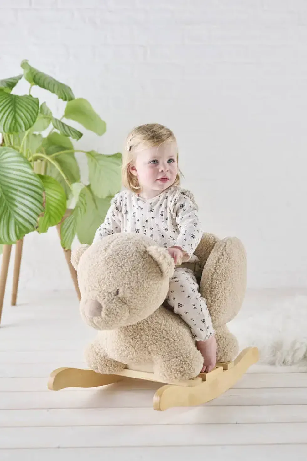 BASCULE OURS TEDDY BRUN