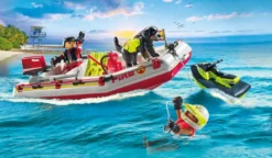 BATEAU DE POMPIER ET SCOOTER DES MERS - 71464