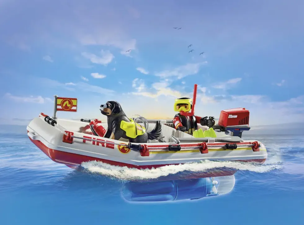 BATEAU DE POMPIER ET SCOOTER DES MERS - 71464