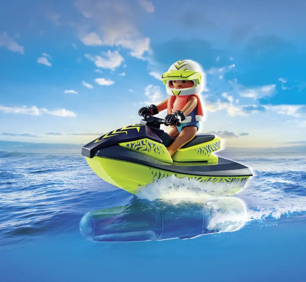 BATEAU DE POMPIER ET SCOOTER DES MERS - 71464