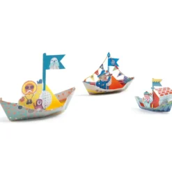 BATEAUX SUR L' EAU - ORIGAMI
