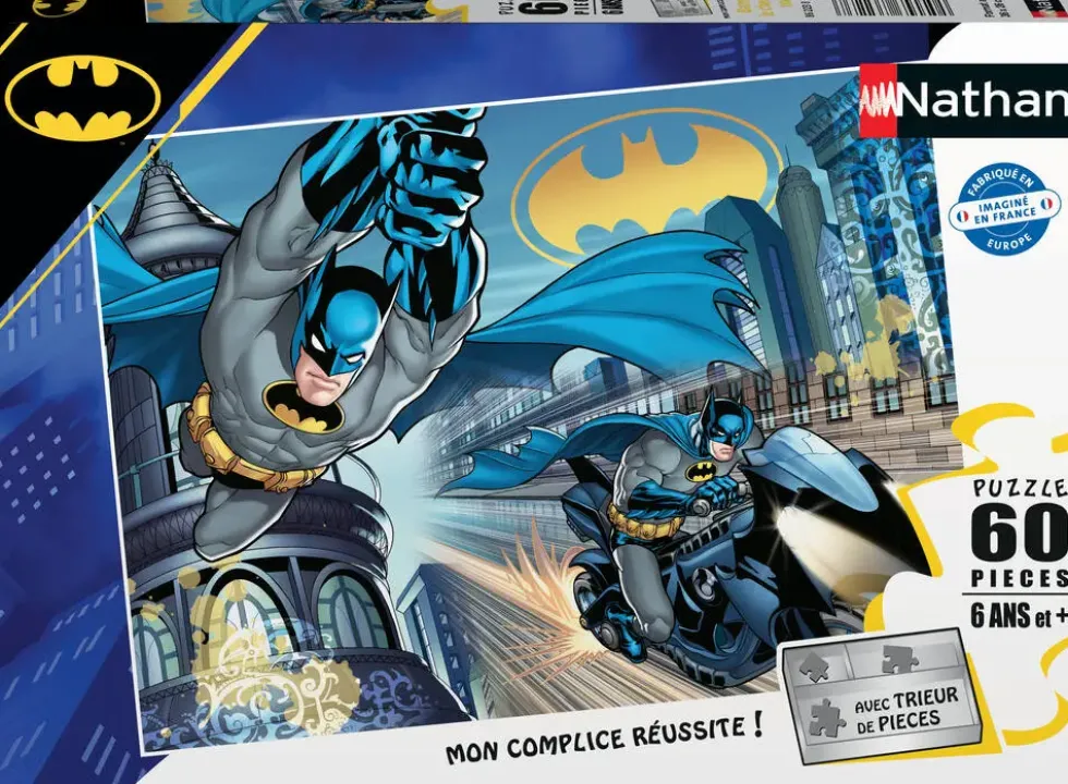 BATMAN - LE CHEVALIER NOIR - NATHAN PUZZLE 60 PIECES