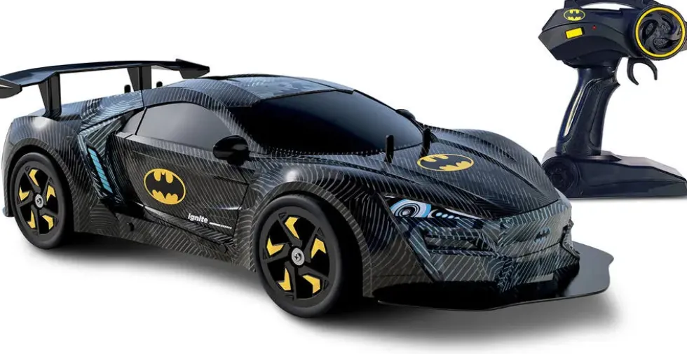 BATMAN - VOITURE RADIOCOMMANDEE BAT-TECH RACER