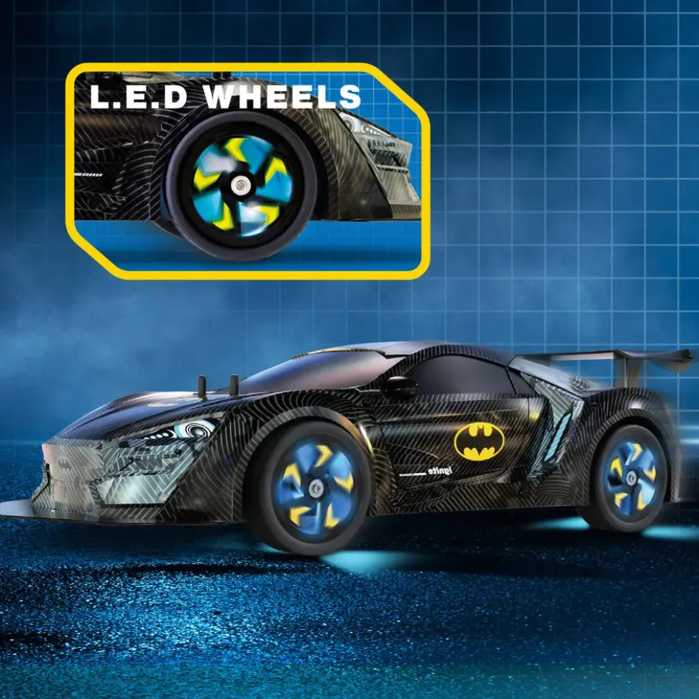 BATMAN - VOITURE RADIOCOMMANDEE BAT-TECH RACER