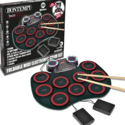 BATTERIE ELECTRONIQUE FLEXIBLE AVEC 9 PADS
