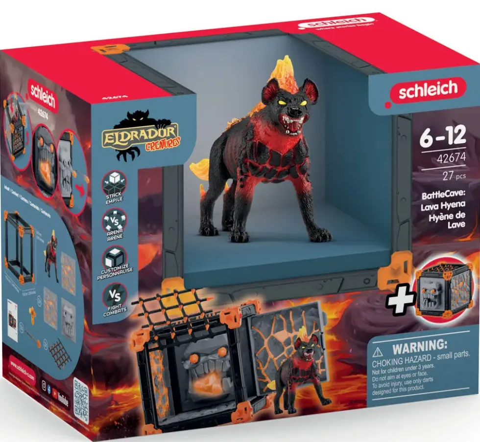 BATTLECAVE - FIGURINE HYENE DE LAVE
