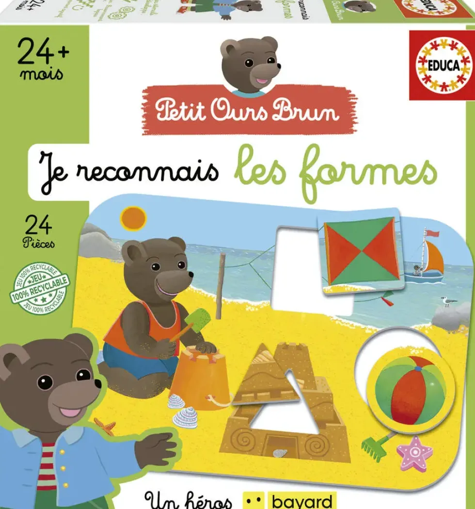 BAYARD - PETIT OURS BRUN - JE RECONNAIS LES FORMES
