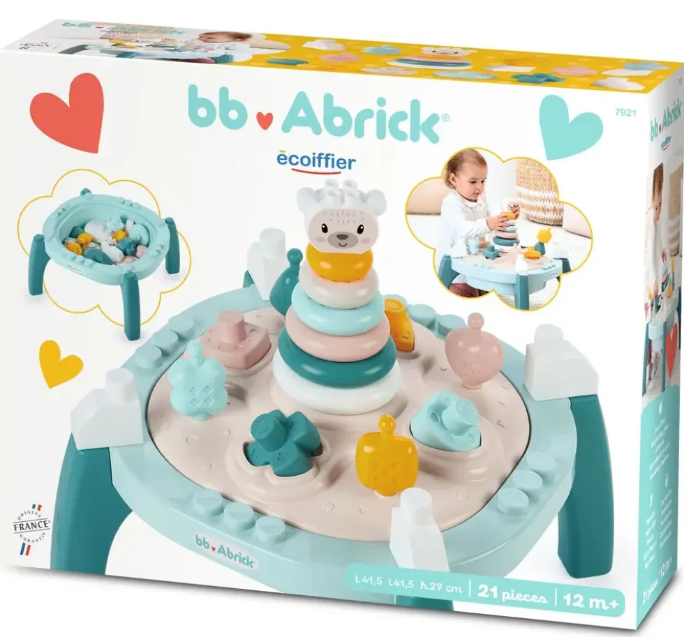 BB ABRICK - MA PREMIERE TABLE D'ACTIVITES