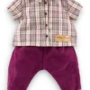 BB36 CHEMISE A CARREAUX & PANTALON PETIT EXPLORATEUR - COROLLE VETEMENTS
