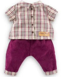BB36 CHEMISE A CARREAUX & PANTALON PETIT EXPLORATEUR - COROLLE VETEMENTS