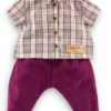 BB30 CHEMISE A CARREAUX & PANTALON PETIT EXPLORATEUR - COROLLE VETEMENTS