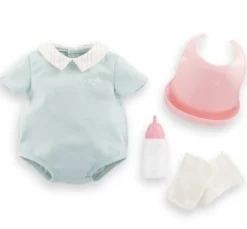 BB42 COFFRET LAYETTE NOUVEAU NE COROLLE VETEMENTS