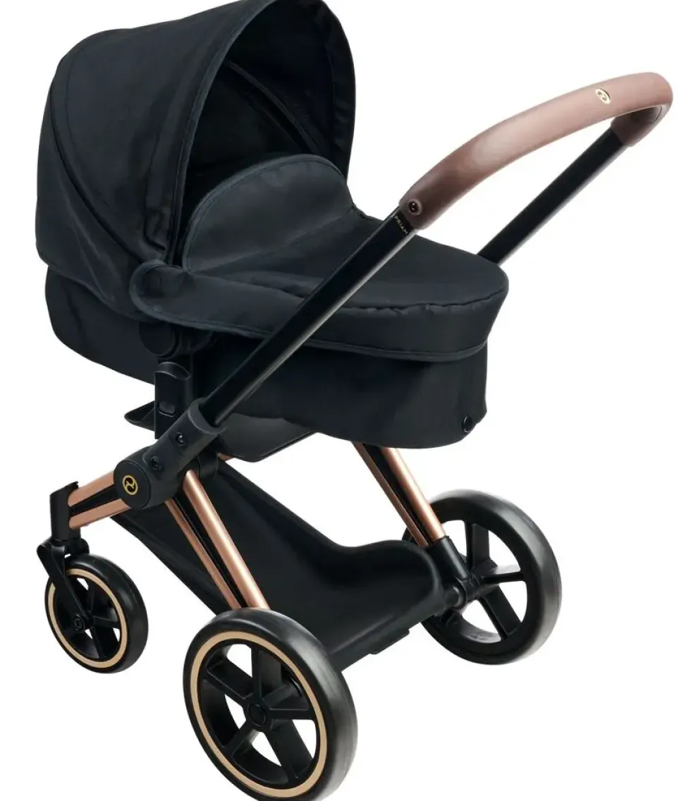 BB36/42 CYBEX PRIAM - LANDAU NOIR 3 EN 1 - COROLLE ACCESSOIRES