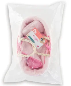 BB36/42 ENSEMBLE COUFFIN PELUCHE ROSE - COROLLE ACCESSOIRES