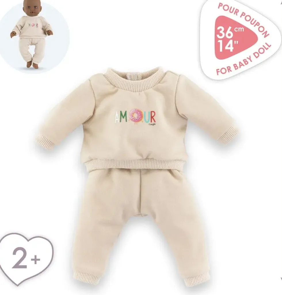 BB36 JOGGING BEIGE -COROLLE VETEMENTS