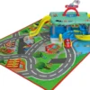 BB JUNIOR - MEGA PACK MON 1ER GARAGE BB JUNIOR / MON 1ER TAPIS + 1 VEHICULE