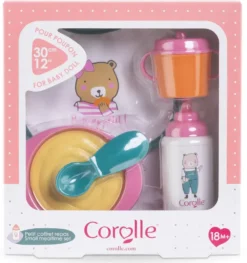 BB30 PETIT COFFRET REPAS ROSE- COROLLE ACCESSOIRES