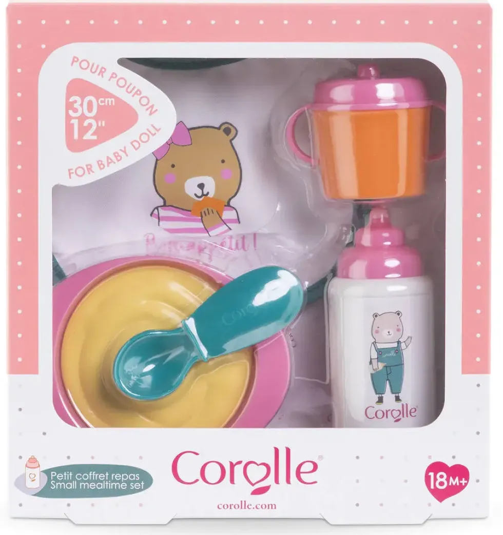 BB30 PETIT COFFRET REPAS ROSE- COROLLE ACCESSOIRES