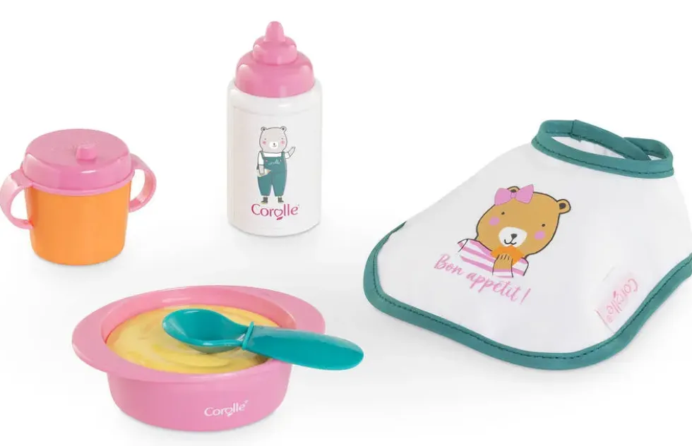 BB30 PETIT COFFRET REPAS ROSE- COROLLE ACCESSOIRES