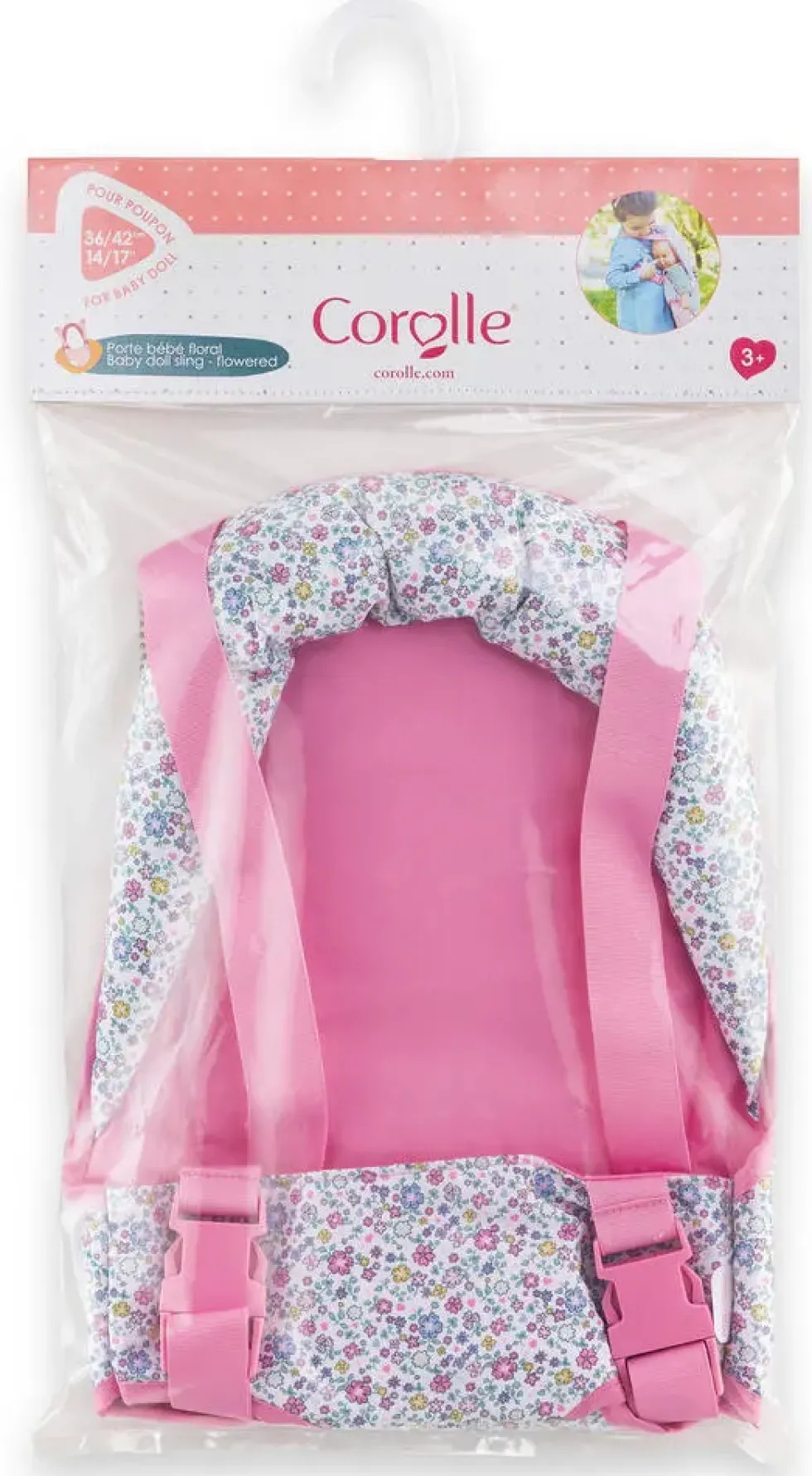 BB36/42 PORTE BEBE FLORAL -COROLLE ACCESSOIRES