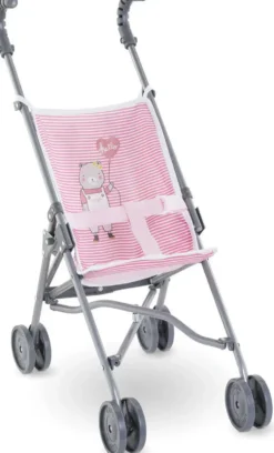 BB36/42/52 - POUSSETTE CANNE ROSE - COROLLE ACCESSOIRES