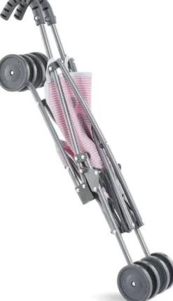 BB36/42/52 - POUSSETTE CANNE ROSE - COROLLE ACCESSOIRES